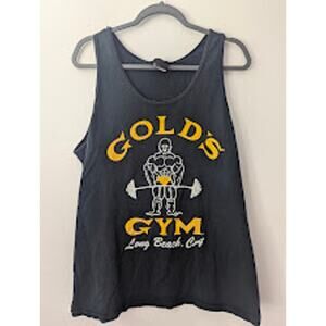 Men’s Tank Top Bundle Lot Size Large Gold’s Gym Graphic Sleeveless Workout